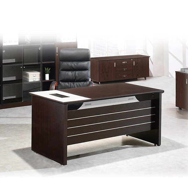 코나 월넛 중역용 목재책상