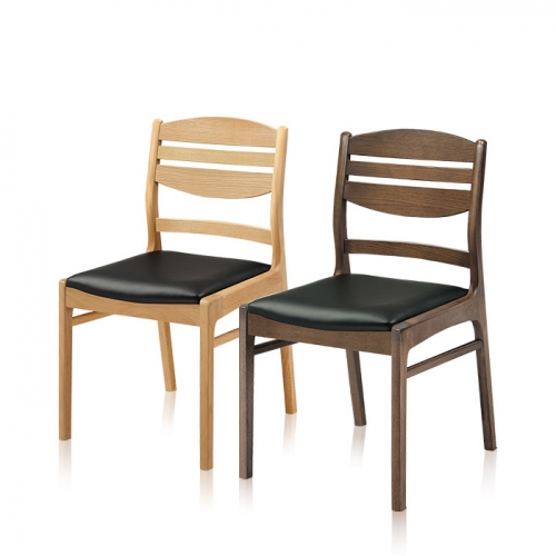 하이퍼스인 올리아 오크 원목 의자-가로대형