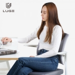 LUGE 루게 ST30 스테디 회의용의자 화이트프레임