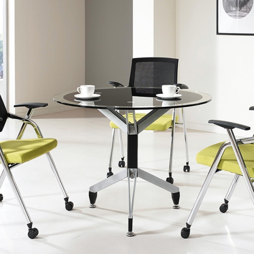 IN-055 유리 원형테이블