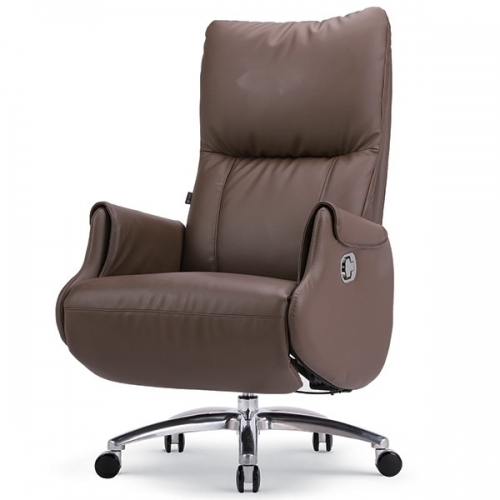 DD21 소가죽 수동 중역의자