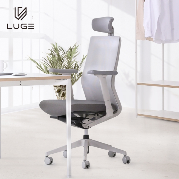 LUGE 루게 L80 프리미엄의자 블랙프레임