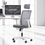 LUGE 루게 L40 플렉시블 메쉬 의자 화이트프레임