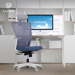 LUGE 루게 L55 프리미엄 인체공학의자 화이트프레임