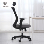 LUGE 루게 L55 프리미엄 인체공학의자 화이트프레임