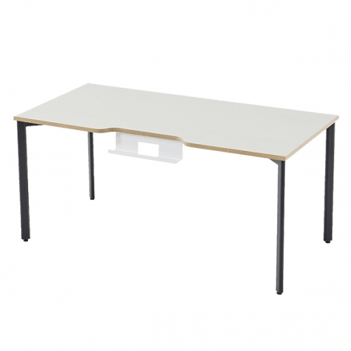 이노리프 화이트그레이 덕트형 사무용 책상