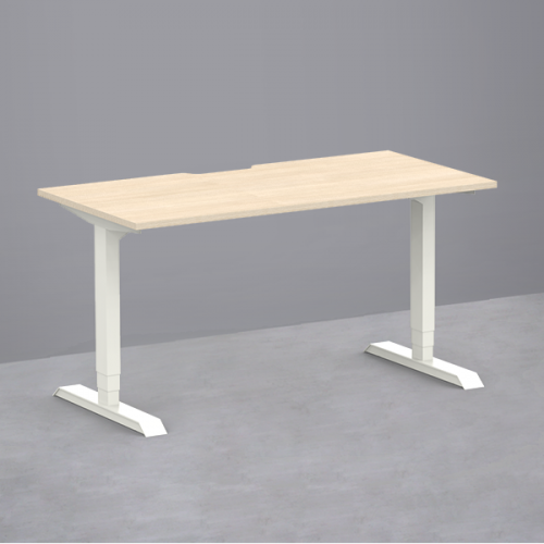 심플즈 디바스 모션데스크 (화이트프레임/NO.375)