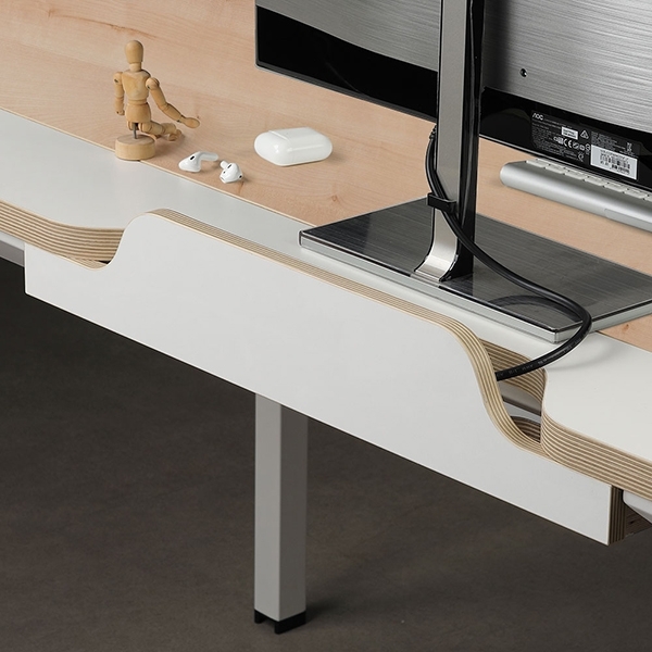 하이퍼스 알테라 기본형 트레이 사무용 책상