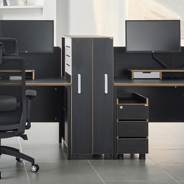 뮤보 사무용 사무실 홈오피스 2인 옷장겸책장