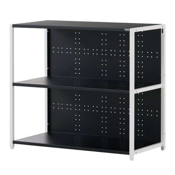 뮤보 철제형 2단 단독장 모듈책장 수납장