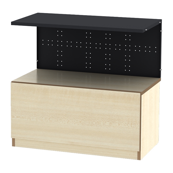 뮤보 철제형 2단 연결옵션장 모듈책장 수납장