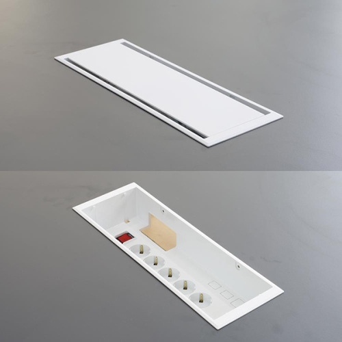 뮤보시리즈 회의용테이블 매립콘센트