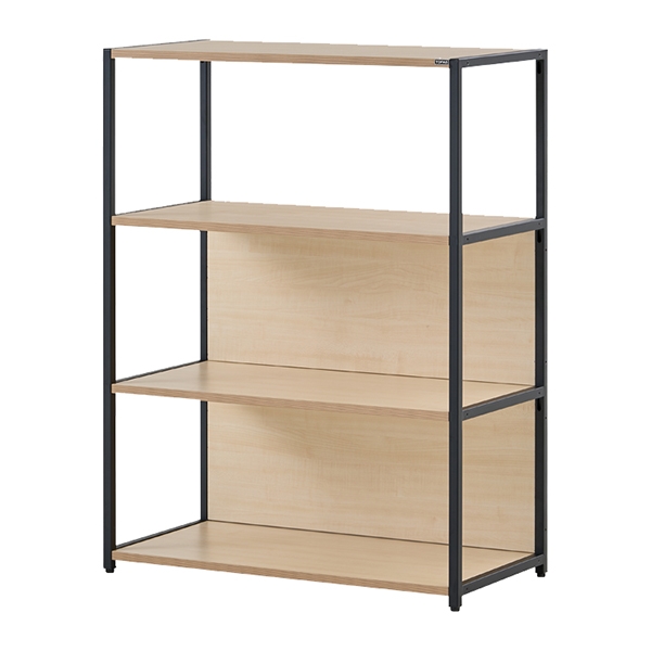 뮤보 목재형 3단 단독장 모듈책장 수납장