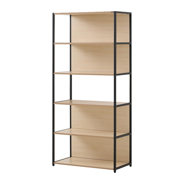 뮤보 목재형 5단 단독장 모듈책장 수납장
