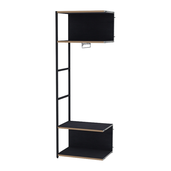 뮤보 목재형 5단 옷장 엔드형 모듈책장 수납장