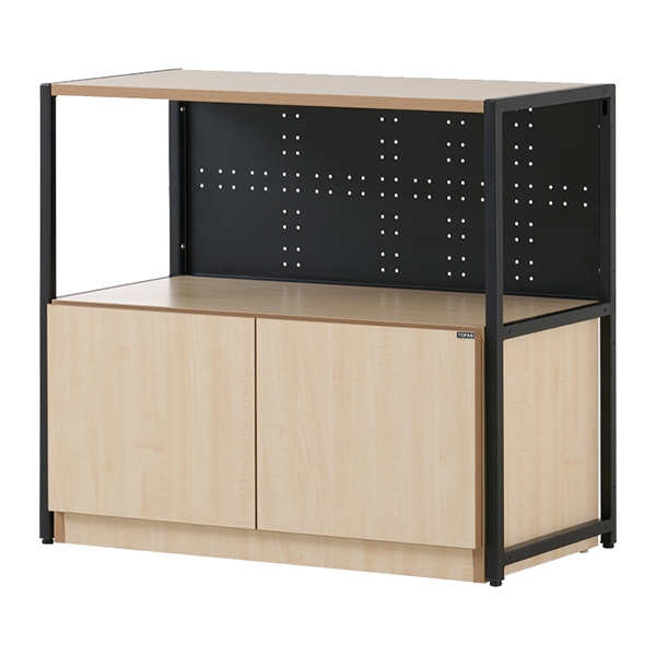 뮤보 혼합형 2단 단독옵션장 모듈책장 수납장