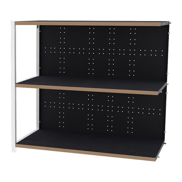 뮤보 혼합형 2단 엔드장 모듈책장 수납장