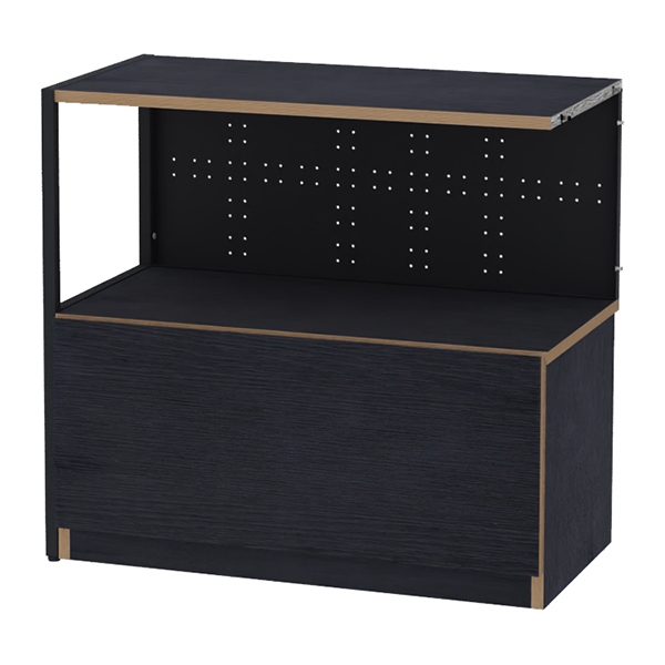 뮤보 혼합형 2단 엔드옵션장 모듈책장 수납장