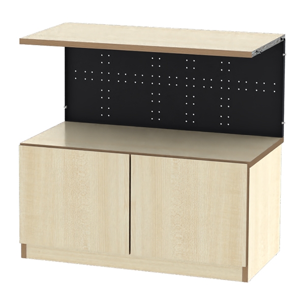 뮤보 혼합형 2단 연결옵션장 모듈책장 수납장