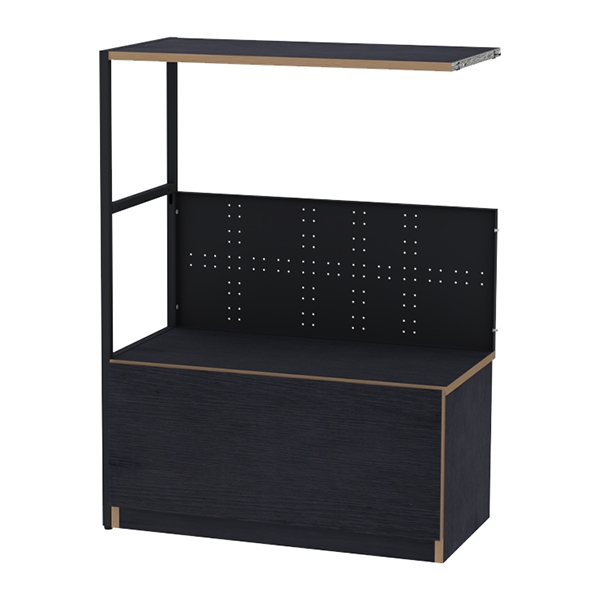 뮤보 혼합형 3단 엔드옵션장 모듈책장 수납장