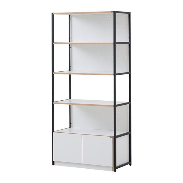뮤보 혼합형 5단 단독옵션장 모듈책장 수납장