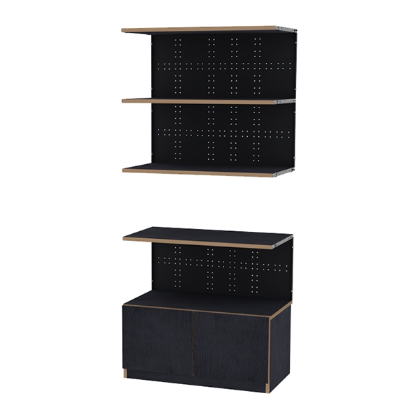 뮤보 혼합형 5단 연결옵션장 모듈책장 수납장