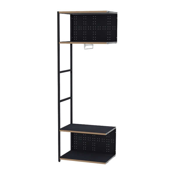 뮤보 목재형 5단 옷장 엔드형 모듈책장 수납장